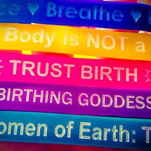 BIRTH AFFIRMATION BRACELETS