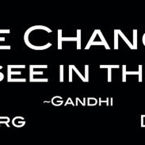 Be the Change You Wish To See in the World Bumper Sticker image 3