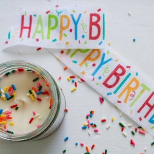 Vela de feliz cumpleaños