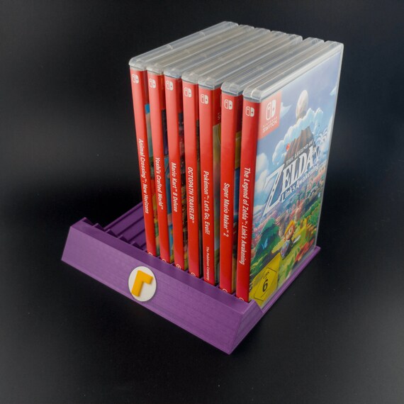 nintendo switch game case shelf