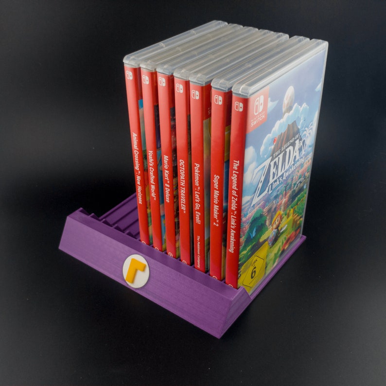 Nintendo Switch Game Holder Case Holder Case Rack Super Etsy