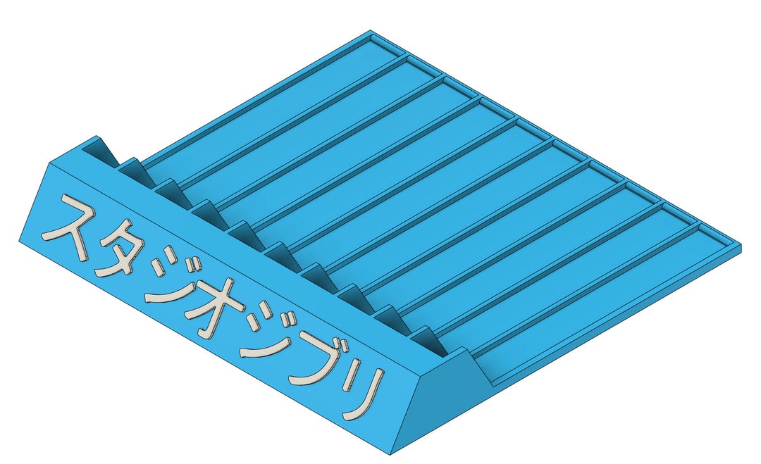 Studio Ghibli Film Stand Bluray Holder Steelbook Organizer DVD Stand 3D