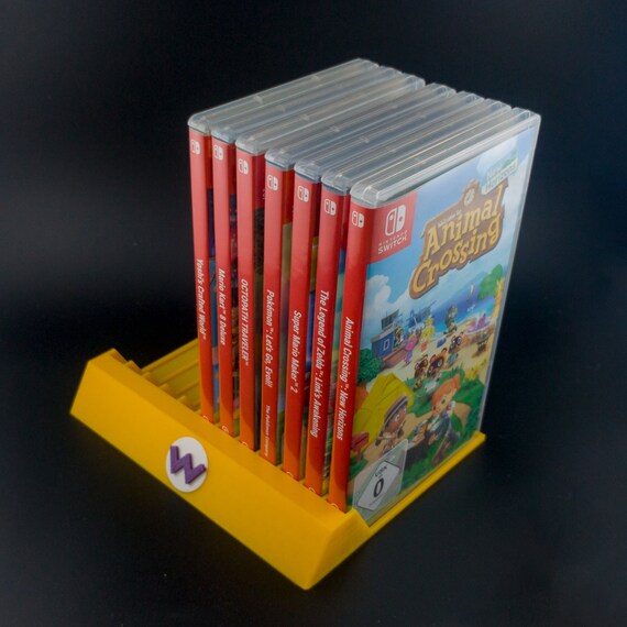Wario Super Mario Nintendo Switch Game Holder Case - Etsy