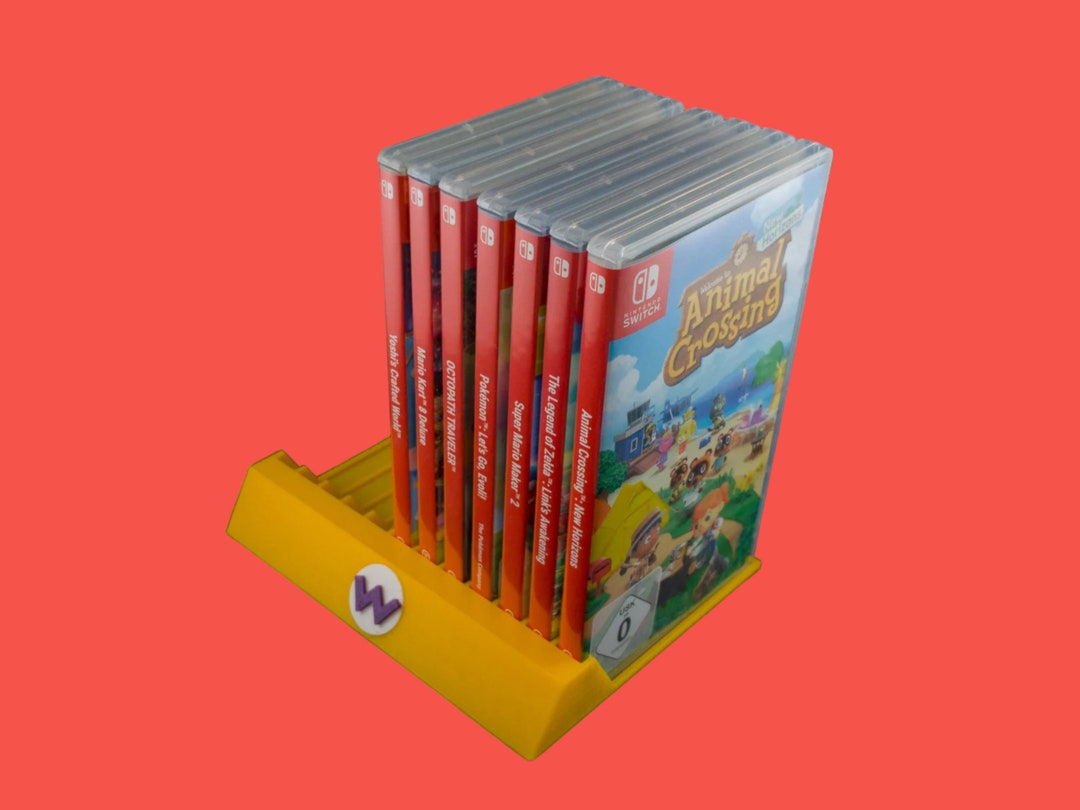 Wario Super Mario Nintendo Switch Game Stand 3D Printed Holder for ...