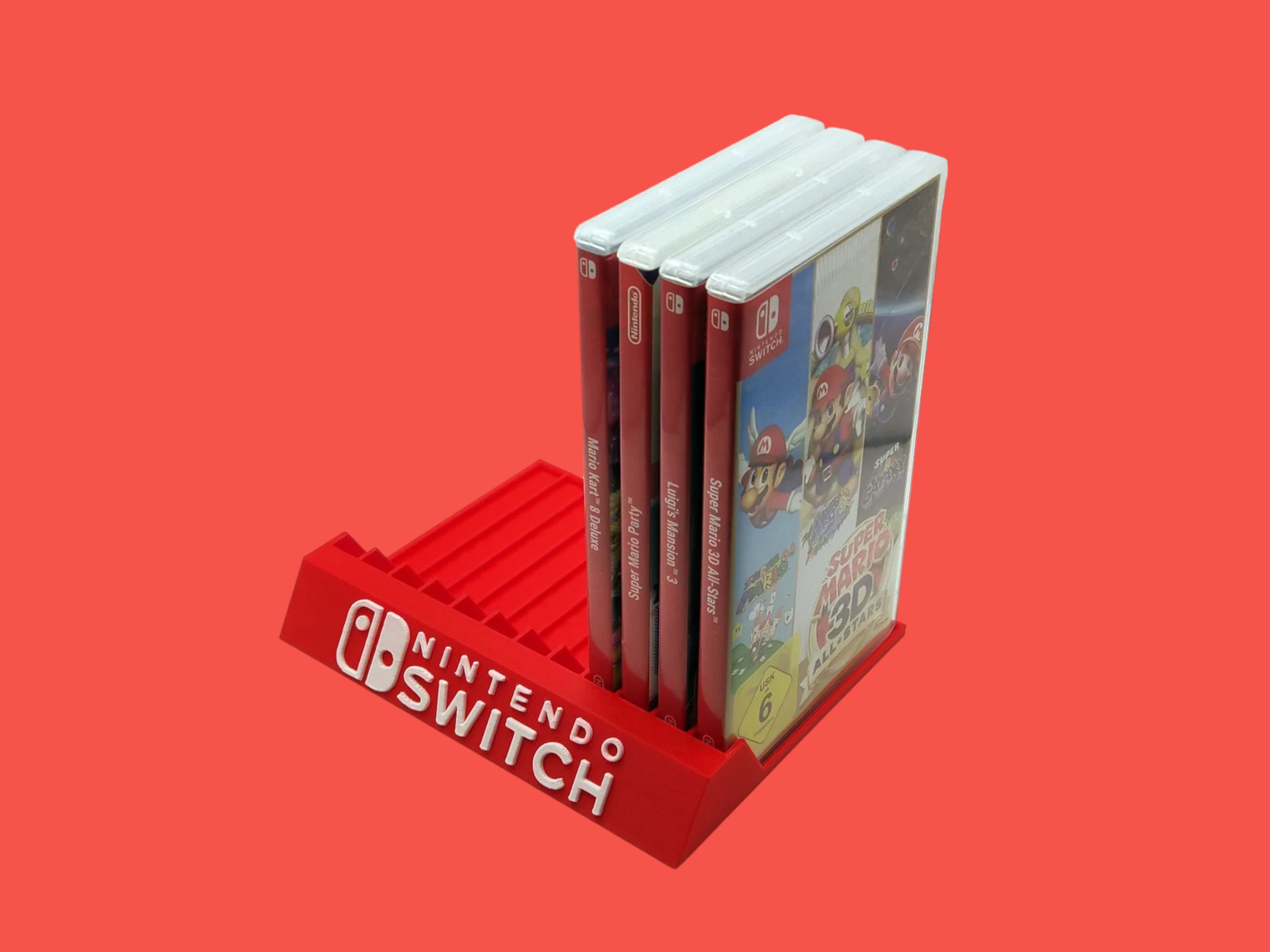 Fichier STL gratuit Rangement des cartouches de la Nintendo Switch