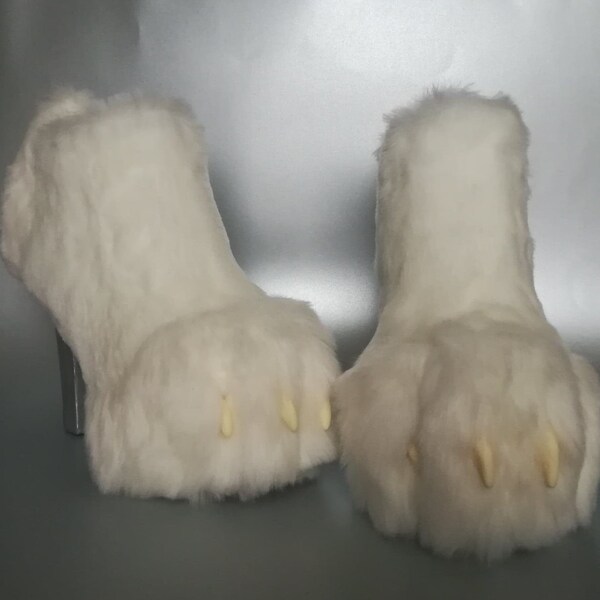 Fake Rabbit Paws Rabbit Slippers - Etsy