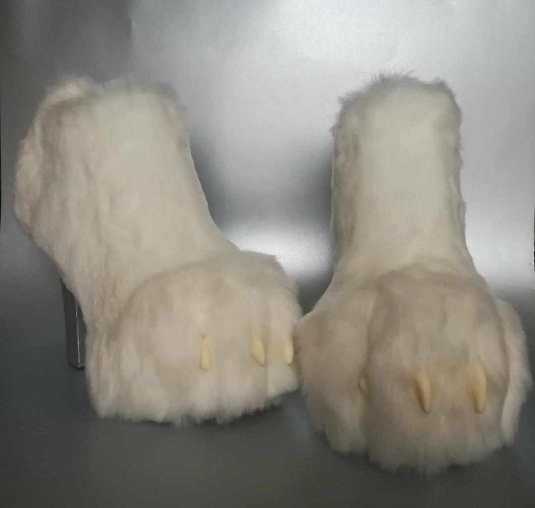 Realistic Paw Shoes Large Rabbit - Etsy