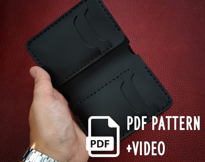 PDF Long Wallet Template Phone Wallet - Etsy