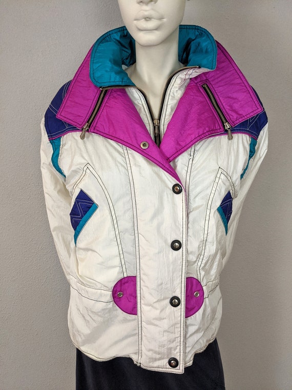 Incredible 1980s Puffer Coat, Vintage East West Mu
