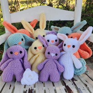 Handmade Amigurimi Bunny Doll