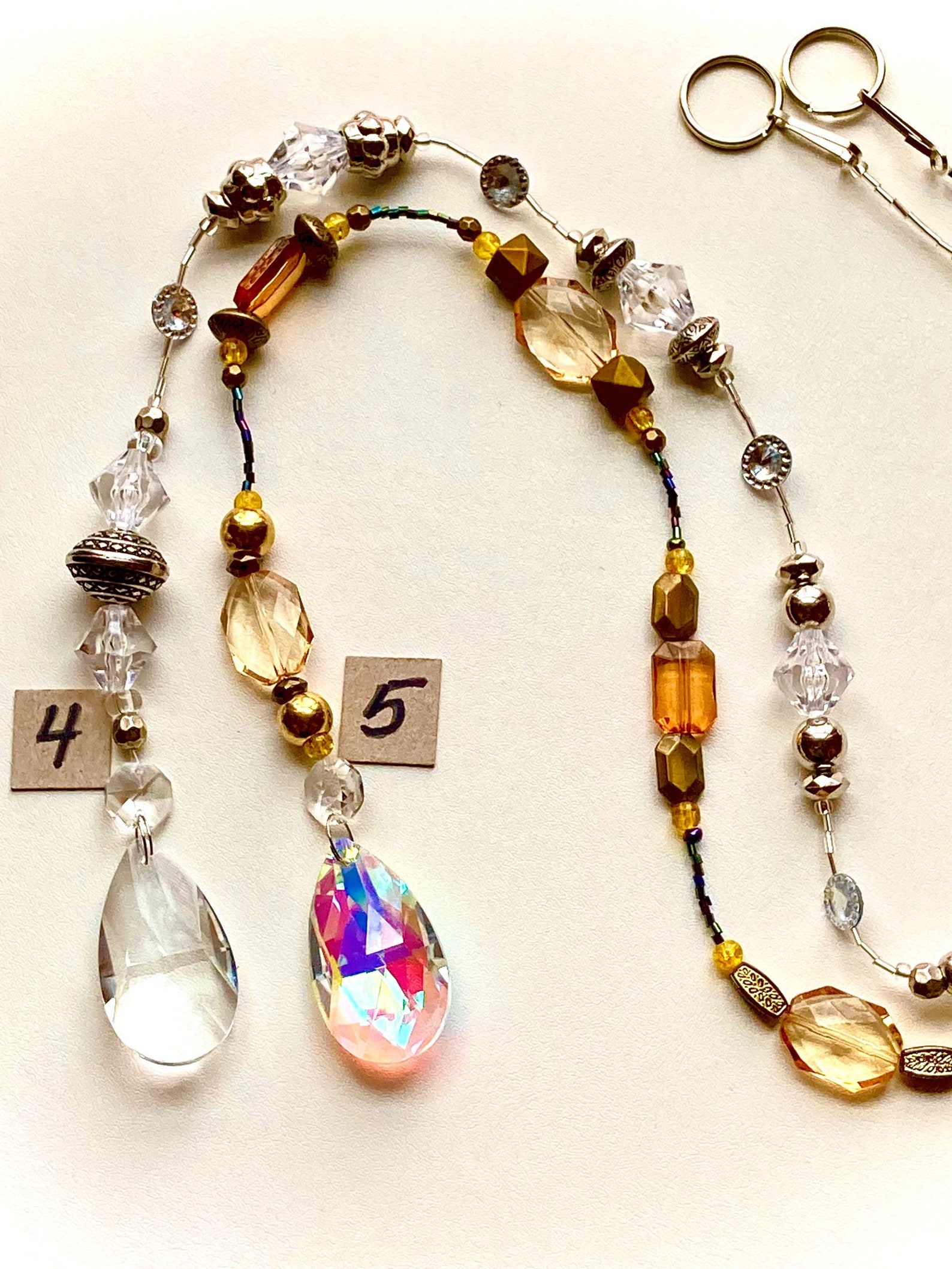 Sun Catcher Crystal Prism Hanger Window Decoration Car Etsy