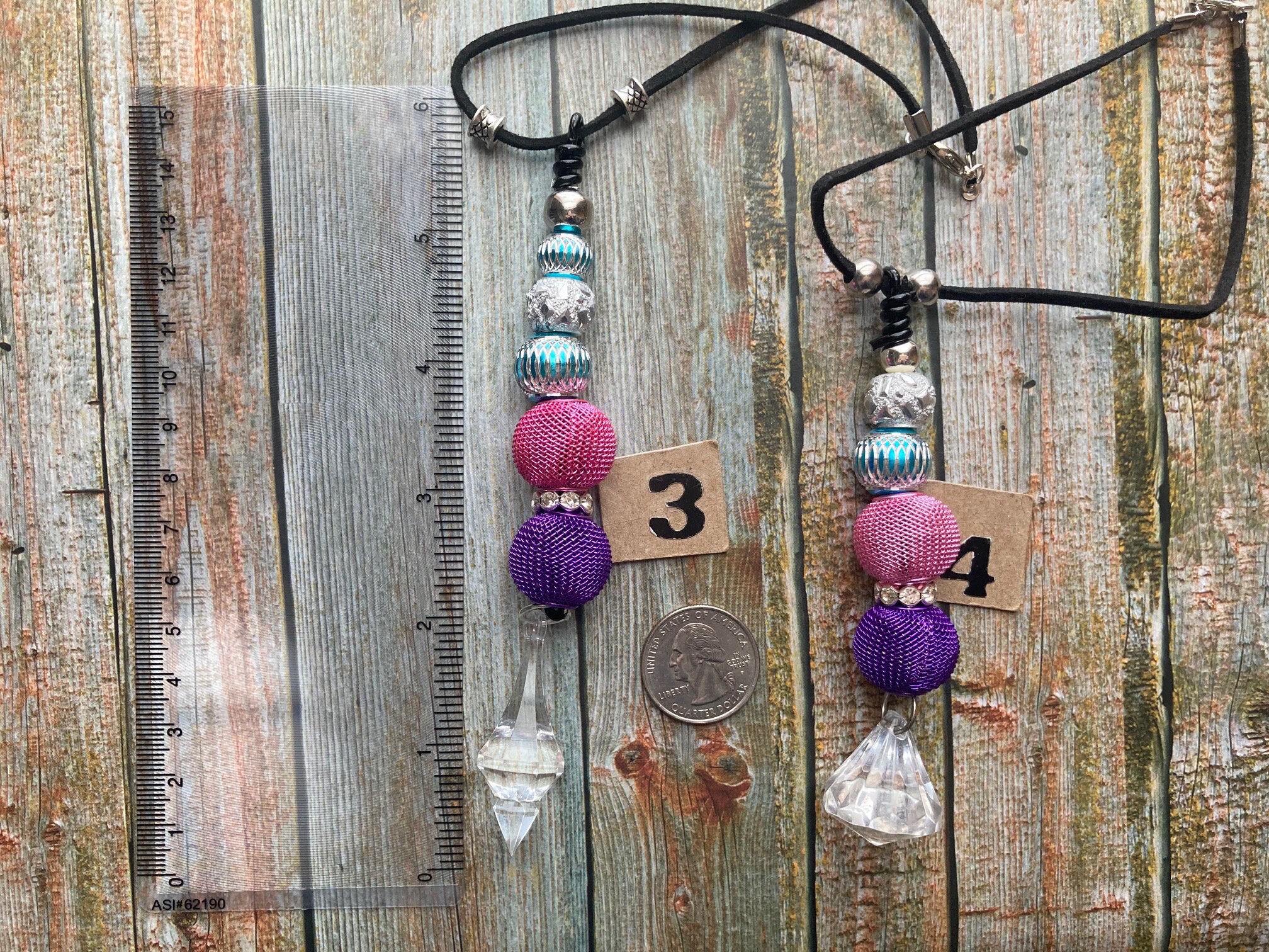 Rearview Mirror Charm 5 Styles Auto charm Mirror Etsy