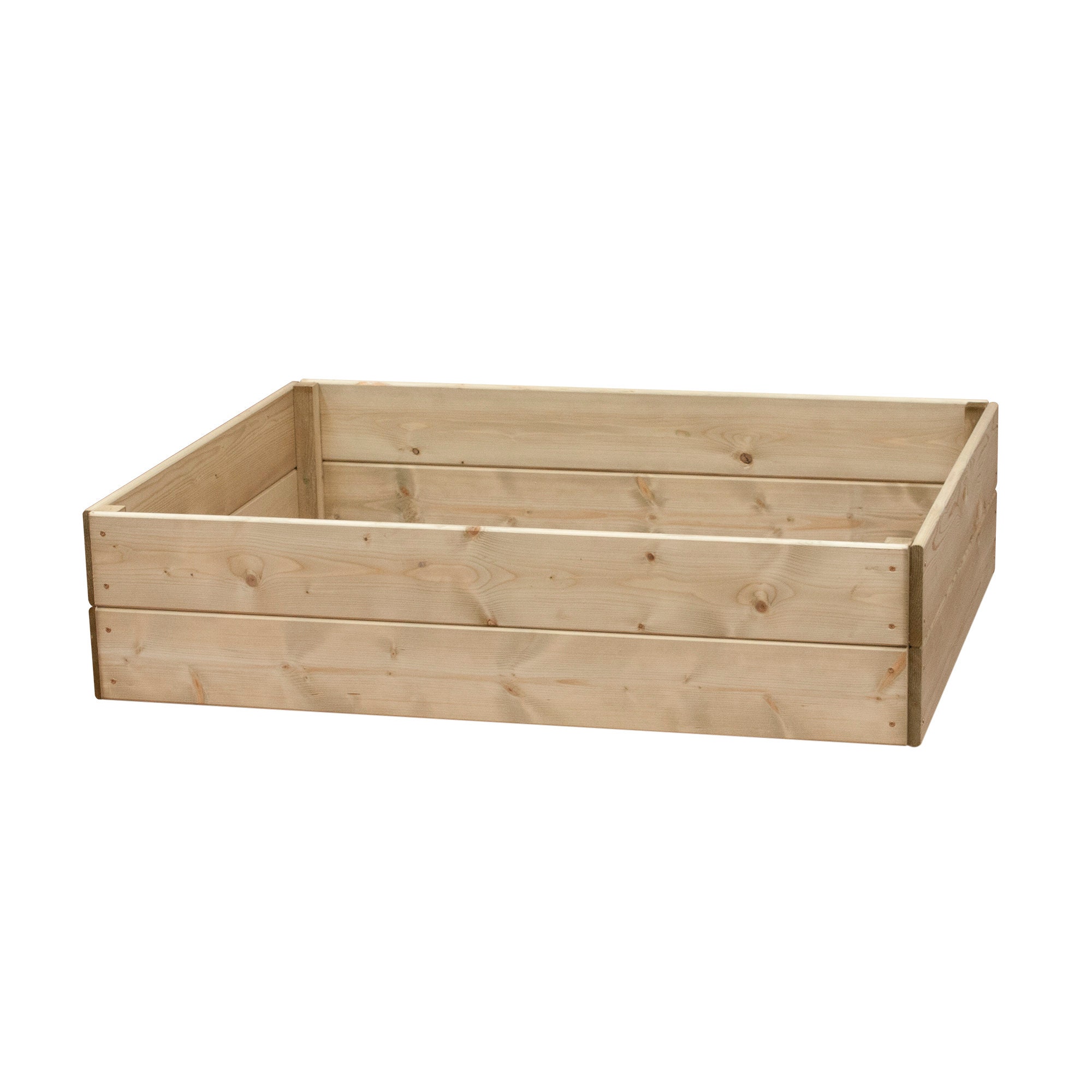 Rectangular Timber Raised Garden Bed Tanalised Pressure Etsy UK