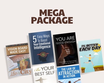 Bundle of Self-Improvement eBooks with Resell Rights | Over 900 eBooks for Self-Help, Personal Development, Motivation, and Goal Achievement