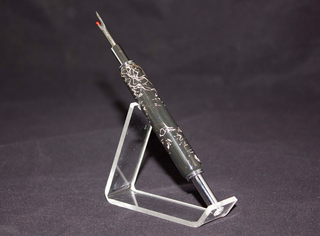 Seam Ripper With Stiletto (chrome) - Prickly Pear Cactus Skeleton - Etsy
