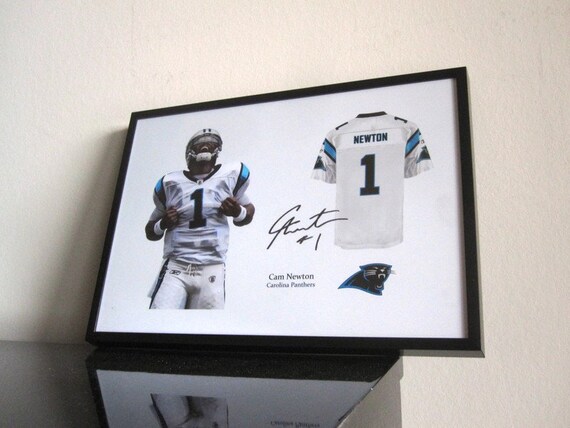 cam newton signed jersey