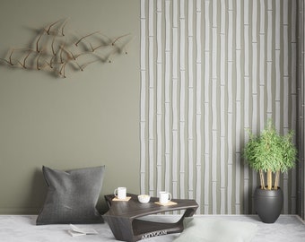 Bamboo | Wood wall panels | 3d wall panels |Home decor |Forest Wall Decor for living Room |13