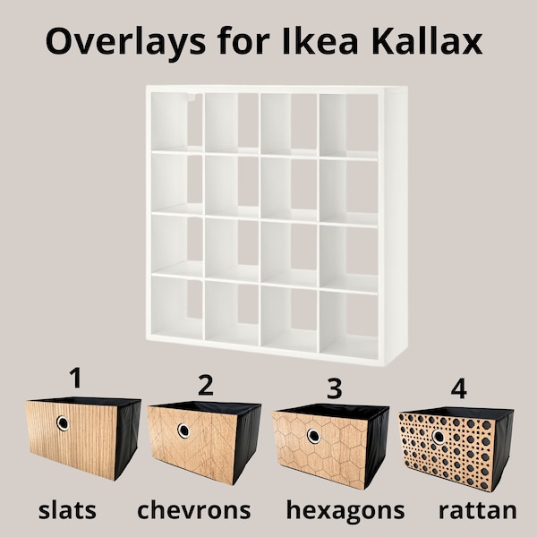 Kallax storage bins, wooden storage Box, decorative Box, Shelf insert, kallax organizer, ikea kallax door, baskets storage, wooden overlay F