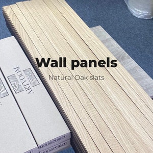 Wide Planks - Custom size- 3D Wall Panels - Handmade Wall Art - Modern Wall Decor - Living room Decorative Wall - Wooden Panels