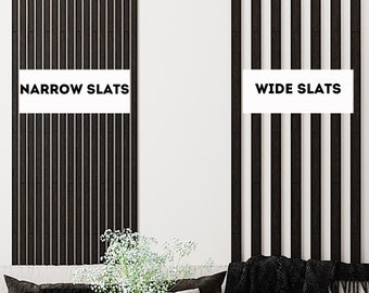 Wood wall panel, Oak wood panels, size 50 mm, Wood Wall Cladding, Wood strips, Accent wall design, wood slat wall panel, tv wall panelling