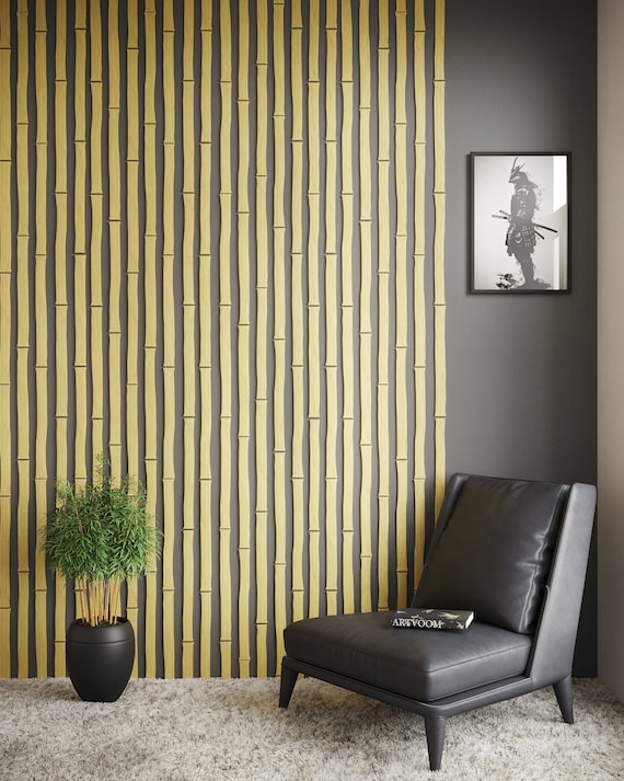 Bamboo on sale wall decoration