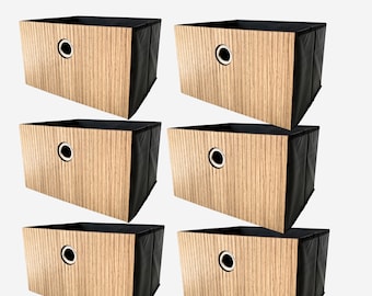 Kallax storage bins, wooden storage Box, kallax insert, kallax box, storage organization, ikea kallax door, baskets storage, kallax decal