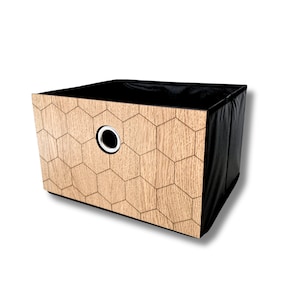 Basket for Ikea Kallax Expedit shelf, Kallax Drawers Insert, EKET Decor, Kallax wooden panel,  kallax divider, kallax accessorie