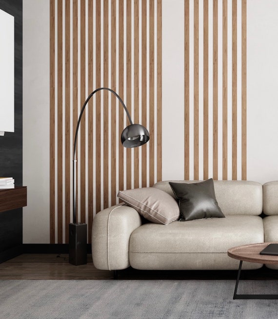 Oil Oak Wall Slats 3D Wall Panels Wide 50mm Sizewooden Etsy