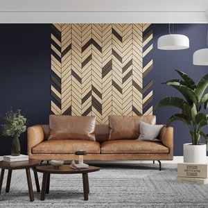 3D wall panel, Chevron arrows, Wood panels, Herringbone, Big little gift, Wood wall art, Chevron pattern, 3