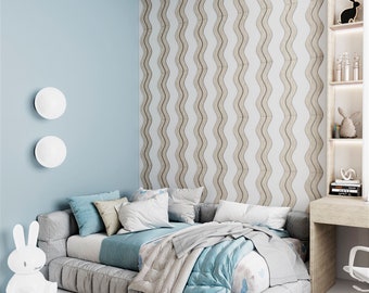 Wall Wave Panels - Wall Decor - Wall Wave Slats - Wall Stickers - Wall Wood Decor - Home Decor - Home Trend