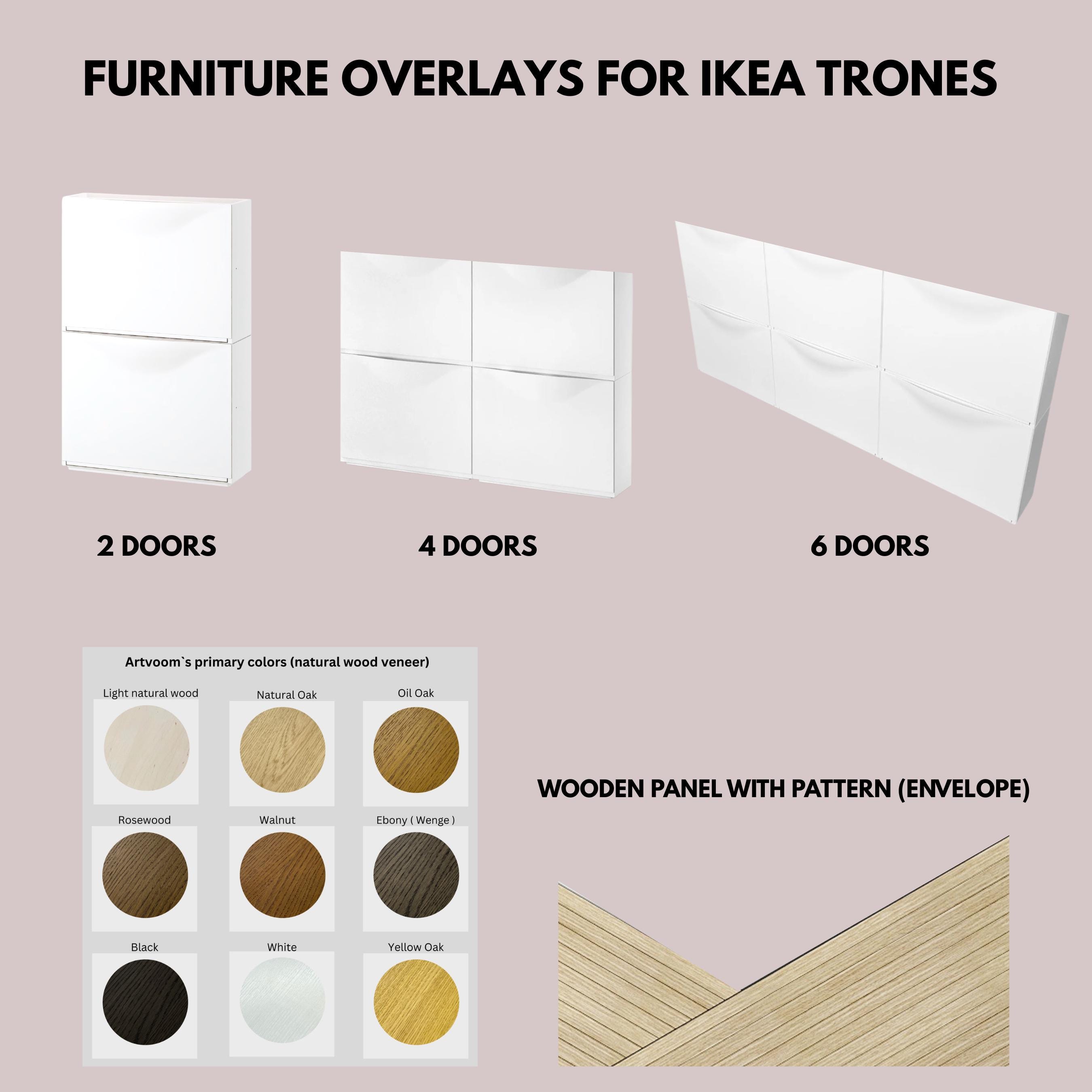 値下げ不可 IKEA TRONES イケア トローネス 4ピース ホワイト TRONES Shoe/storage cabinet, white, 20 1/2x15 3/8