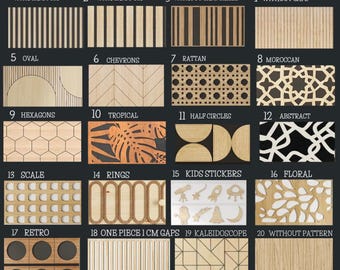 Ikea Malm dresser overlays kit, wooden decorating overlays, ikea malm sticker, malm dresser applique, furniture decals