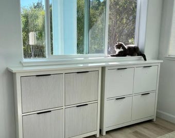 Dacorative Panels for Ikea Hemnes or Stall Shoes Cabinet on 4