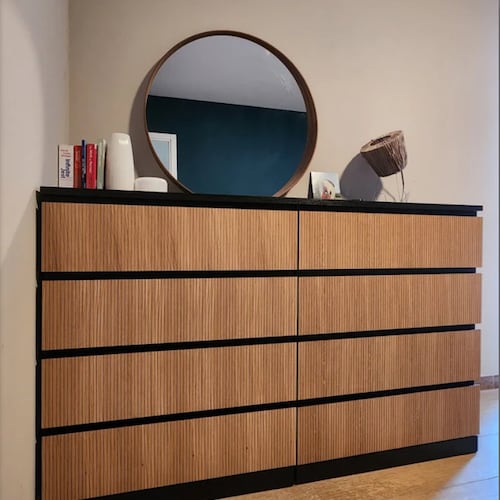 white christmas dresses Counter Oak 6 Drawer Unit main image 1