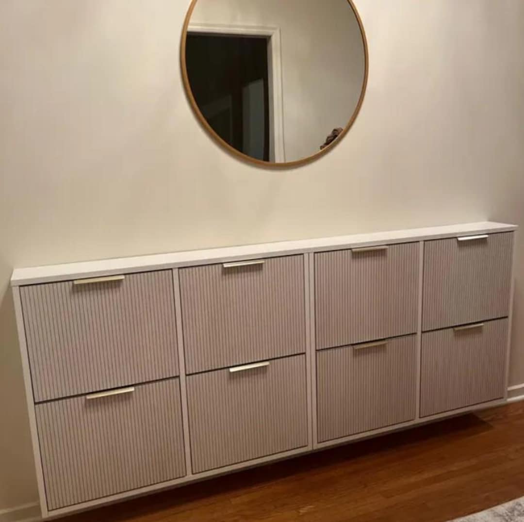 Wooden Overlays for IKEA Furniture Hemnes and Stall for Shoe