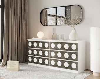 IKEA STORKLINTA, Elegant Wooden Retro Overlays for Cabinet