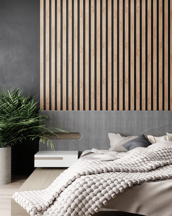 Oak Wall Panel, Wood Slats, 3D Wall Panels, Wooden Wall Design 