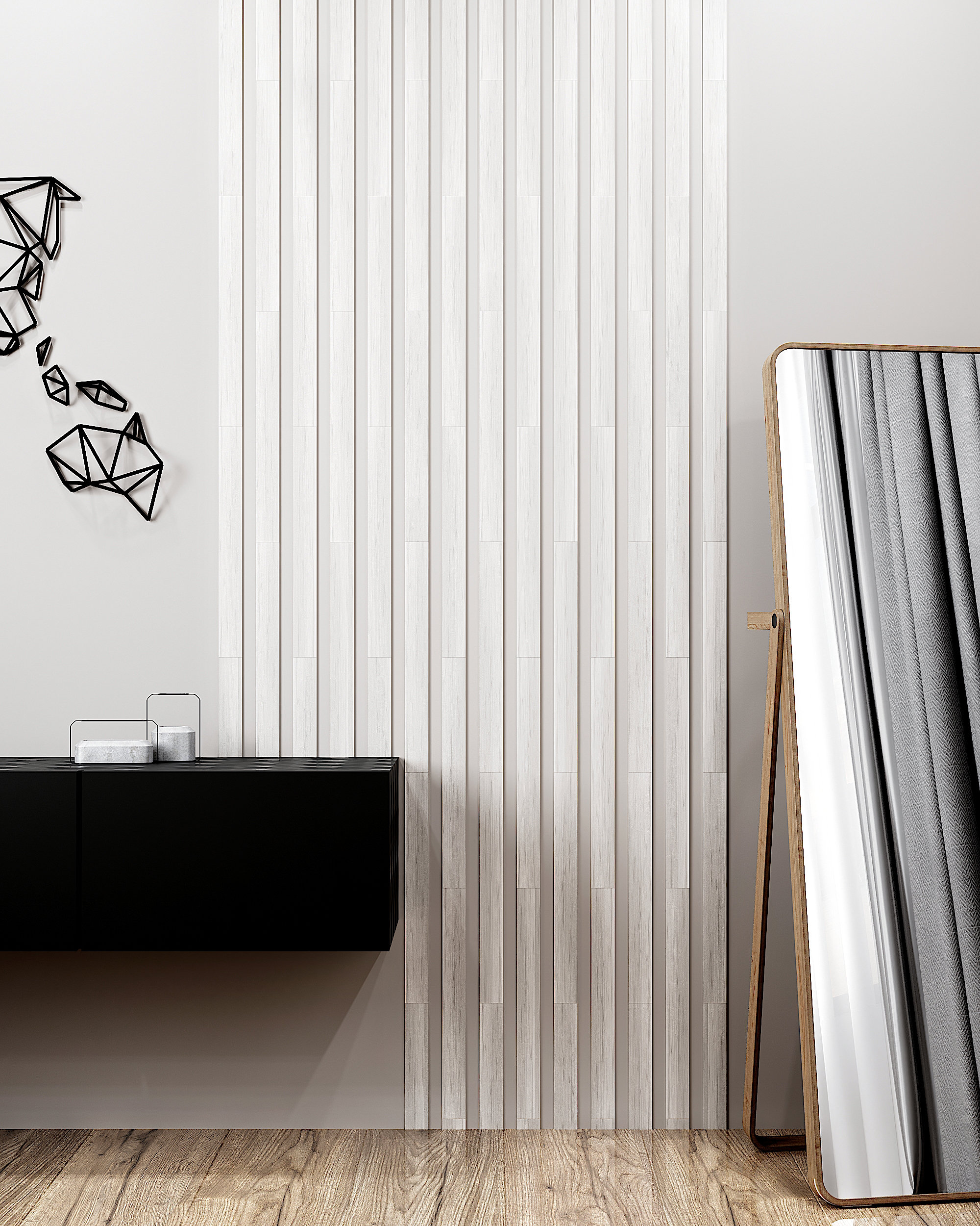white-wooden-wall-slats-wide-size-wall-panel-diy-panels-etsy-uk