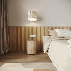 Wooden Headboard Panels, Modern Wall decals and Stylish Headboard Stickers to Elevate Your Space, Bedroom Wall Decor, Unique queen Headboard