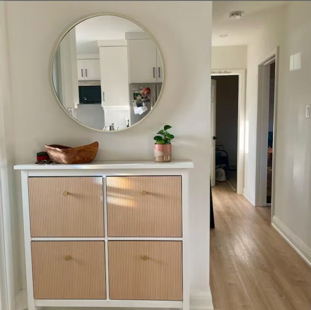 Furniture Overlay for Hemnes Shoes Cabinet on 4 Doors