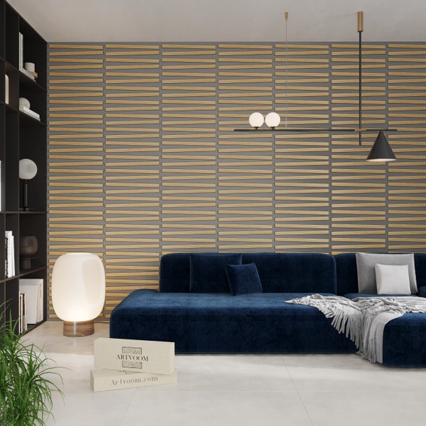 Wood Slat Wall Panel , oak decorative panel, narrow size 30mm, wall partition, wall paneling, room divider,raumteiler