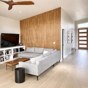 Oak Wall Panels, Wood wall panel, Wide size 50 mm, Wood Wall Cladding, Wood strips, Accent wall design