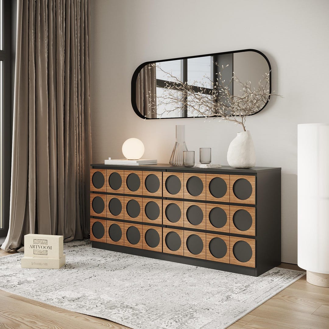 IKEA STORKLINTA, Elegant Wooden Retro Overlays for Cabinet