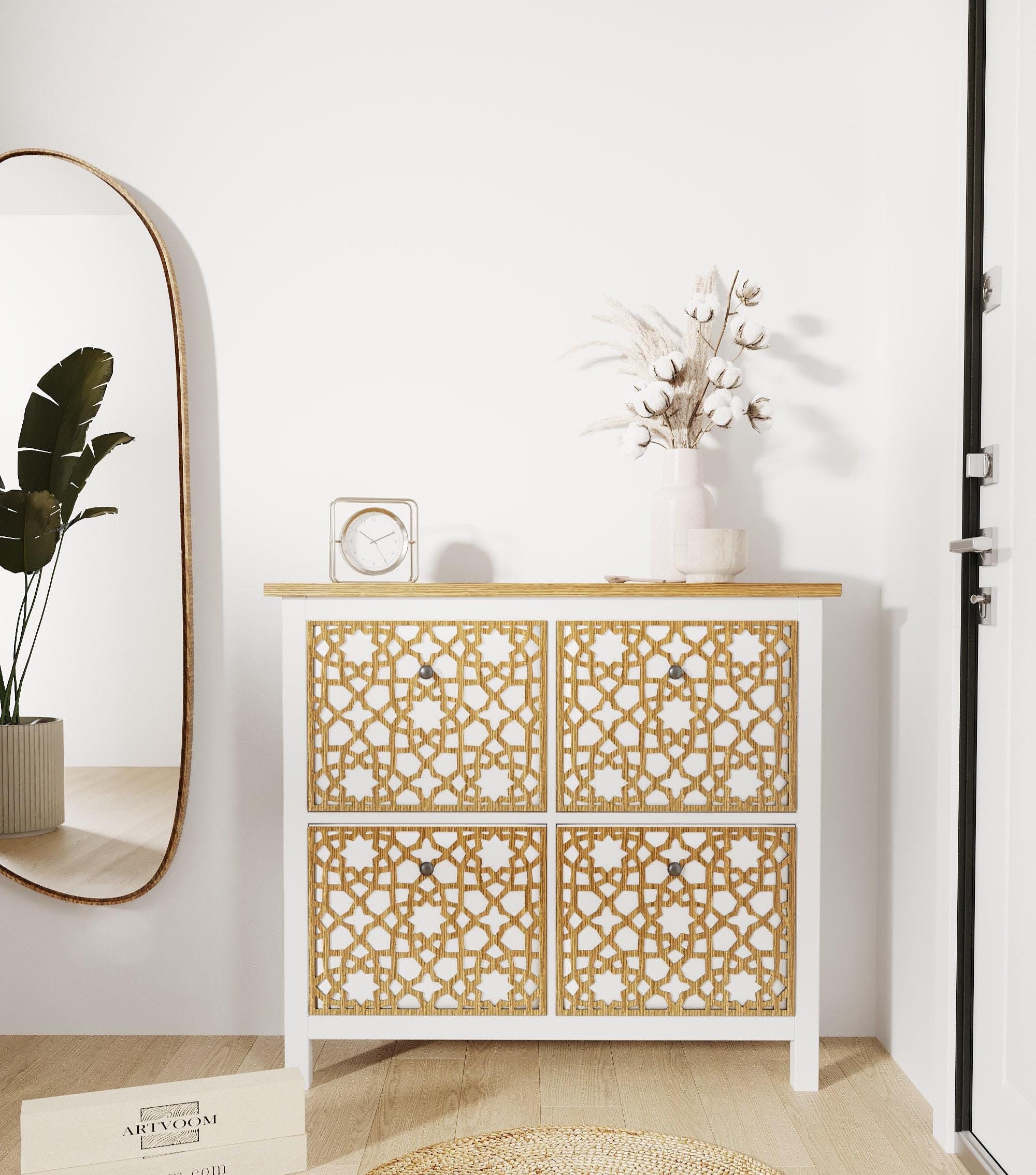 IKEA HEMNES オーバーレイ、家具引き出しオーバーレイ、スラットパネル