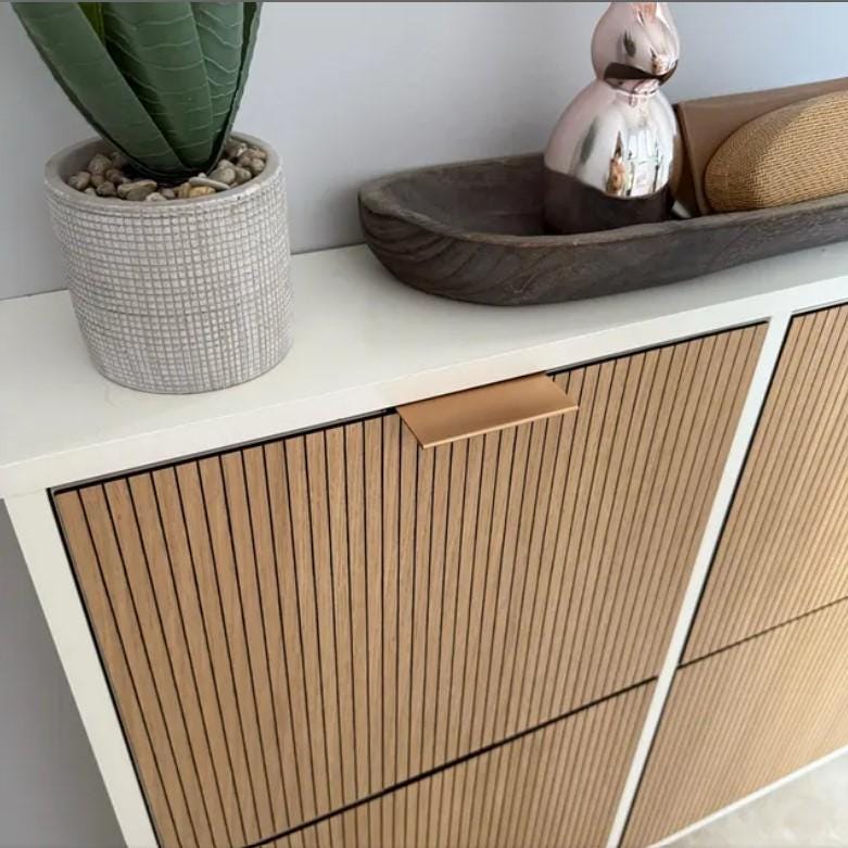 Furniture overlay for ikea shoes cabinet on 4 doors compartments, ikea hemnes overlay, ikea stall, shoe storage, shoe rack
