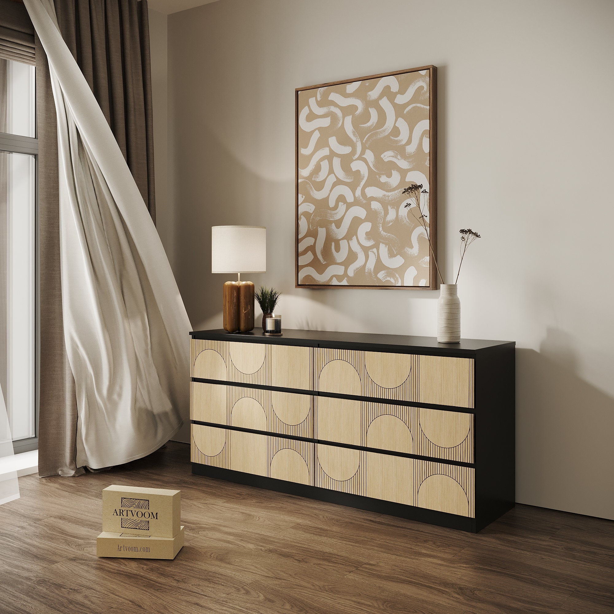 Furniture Panels, Transform Your IKEA Diy Dresser With Decorative