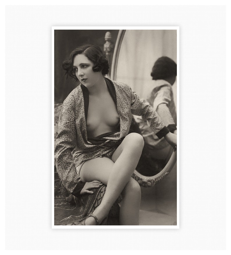 French Actress and Photographer's Muse Lucette Desmoulins image 1. Bac...