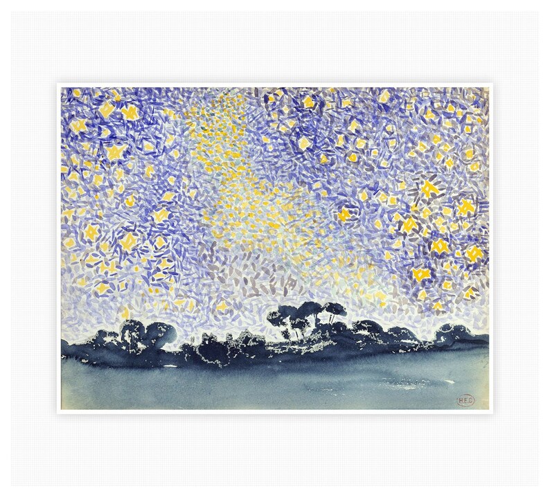 henri edmond cross aquarelle