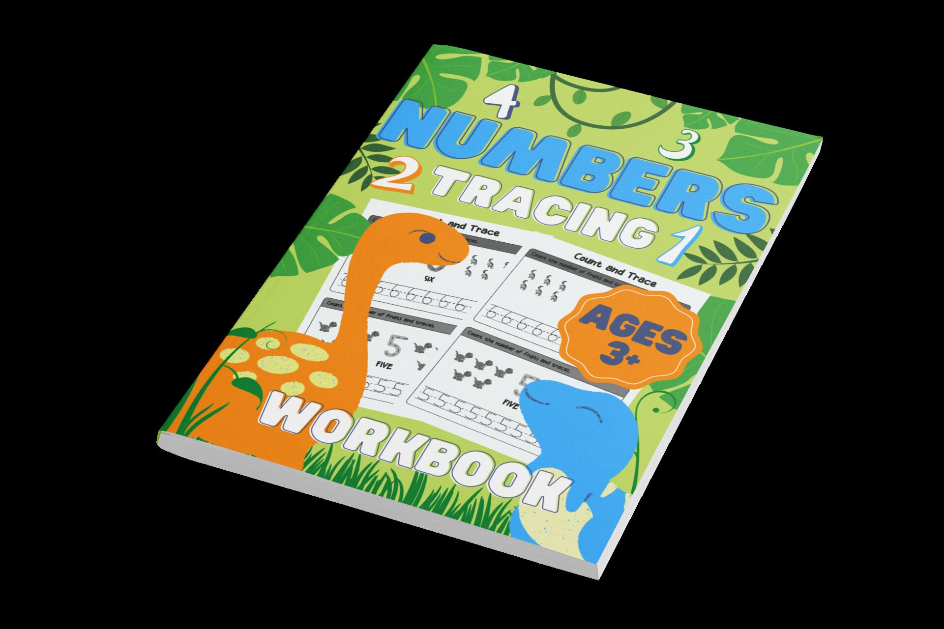 KDP Dinosaur Children Coloring Activity Book Cover Editable Canva KDP ...