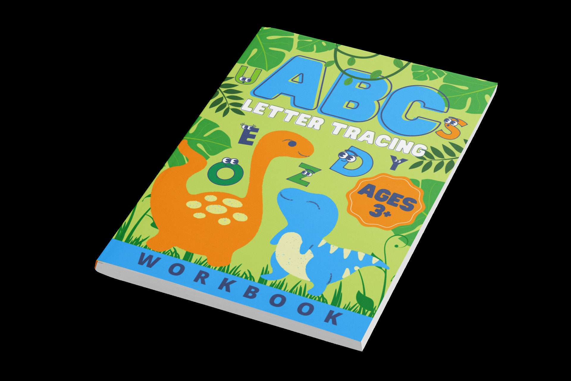 KDP Dinosaur Children Coloring Activity Book Cover Editable Canva KDP ...